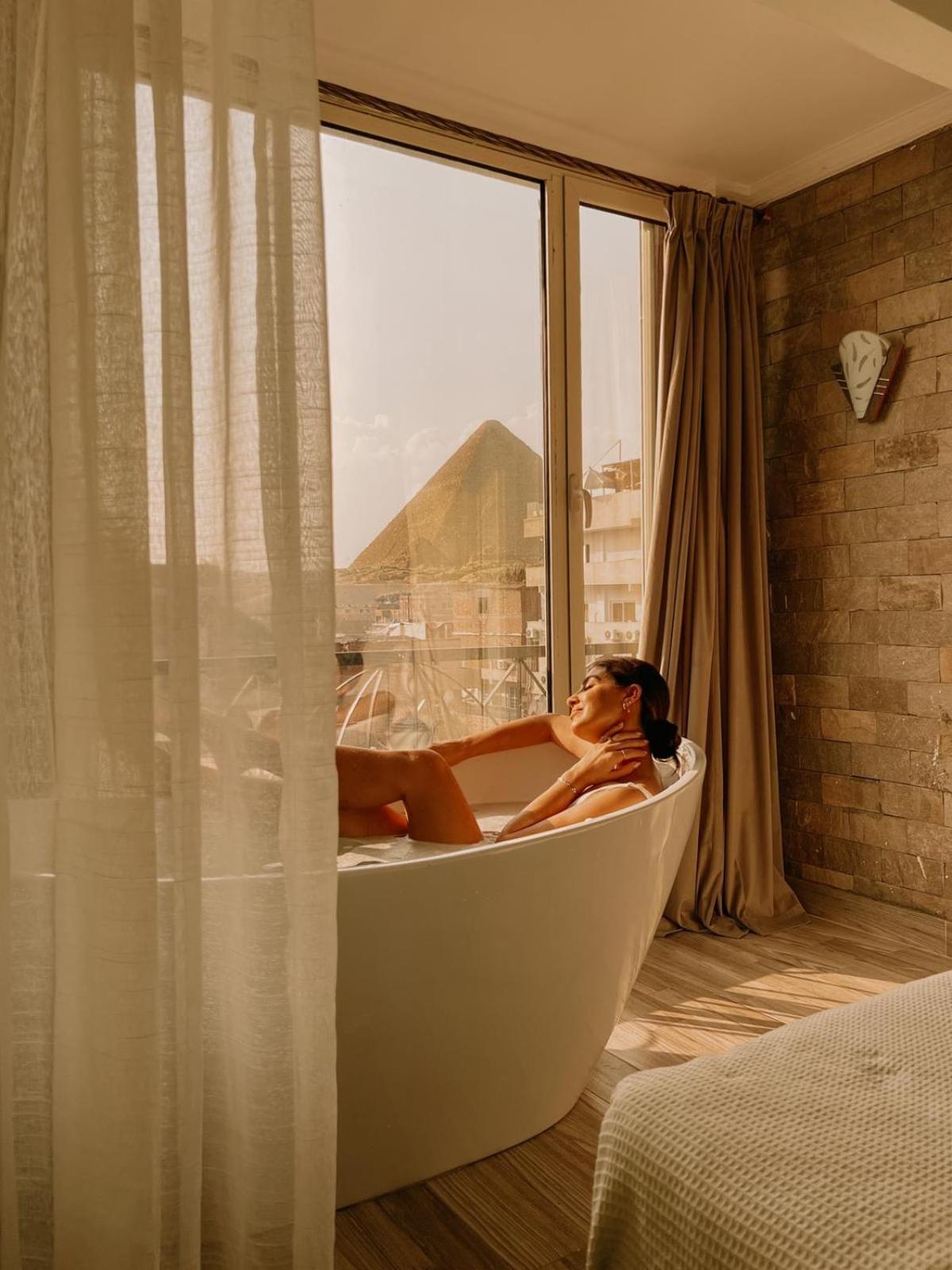 Jimmy Pyramids Hotel Kafret el-Gabal Exterior photo